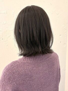 カウチ 板橋本町店(kauti) 透け感グレージュ×結べるボブ