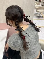 リー 梅田(Lee)&nbsp;ふわふわカワイイ編み下ろしツイン♪