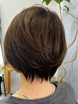 GAGA D Ashの写真/【360度美シルエット】小顔魅せショート×髪質改善☆丁寧なカウンセリングで理想のスタイルを叶える☆