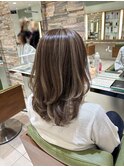 コントラストハイライト×海外風レイヤー