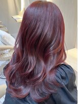 ロンド アンブル 四条烏丸(Lond ambre) 平野実花/ブリーチなし/ダブルカラー/ラベンダー/レッド/ピンク