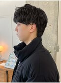 ニュアンスパーマ/メンズ/MEN’S/メンズカット/栄/h57