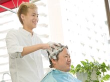 ヘアーサロン ミナガワ本店の雰囲気（座ったままで施術が受けられる「揉みシャン」も人気★）