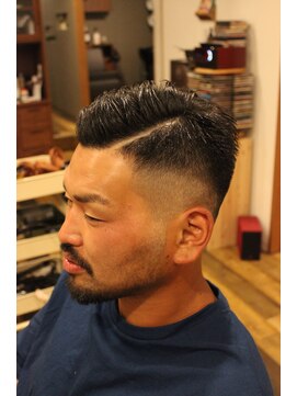 ヘアー ド ブラン(Hair de Brun) ☆barberスタイル☆フェードカット☆