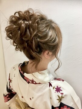 シエル(hair terrace Ciel) ふわぽこだんご