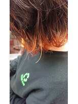 ミロクヘアー (Miroku hair) 遊び心をいれてオシャレ度UP!スソカラー☆