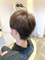 ヘアアンドメイク オプシス(Hair&Make OPSIS)&nbsp;≪アッシュブラウン×垢抜けメンズショート≫でオシャレに♪
