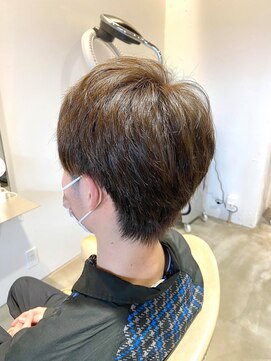 ヘアアンドメイク オプシス(Hair&Make OPSIS) ≪アッシュブラウン×垢抜けメンズショート≫でオシャレに♪