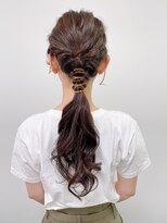 ハナブサ 田上店(HANABUSA) 【岡田芽紅美HANABUSA】20代30代40代大人かわいい☆ひもアレンジ