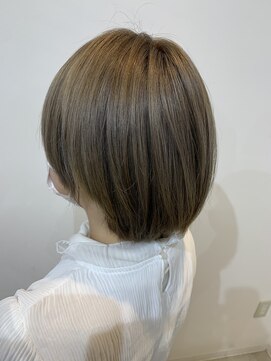 ラ メール ヘア デザイン(La mer HAIR DESIGN) ブリーチ★『シルバーベージュカラー』