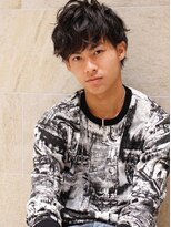 エムスラッシュ たまプラーザ(M.SLASH)&nbsp;ニュアンスパーマ/黒髪マッシュ/くせ毛ショート/たまプラーザz2