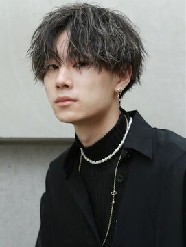 リップス 表参道店(LIPPS) センターパート×ハイライト