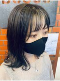 前髪インナーブリーチ　boscoあべ