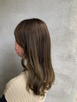 スイート ヘアデザイン(Suite HAIR DESIGN) ナチュラルな透明感♪抜け感オリーブベージュカラー