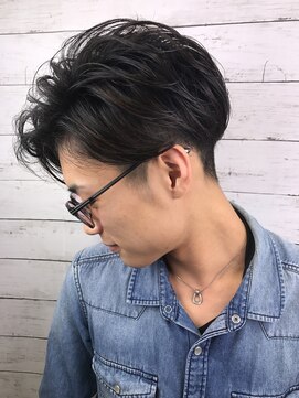アヴァンス 天王寺店(AVANCE.) MEN'S HAIR モテ髪パーマ×ビジカジ×サイド