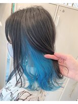 アクト(ACT)&nbsp;大人気のインナーカラー/水色カラー/アクアブルー/アースカラー