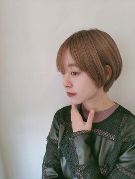 キープへアデザイン(keep hair design) 【自由が丘KEEP三橋】大人のシンプルショート×前髪あり