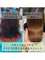 ハイブリッド サロン ピース(HYBRID SALON peace by Holistic Organic) 艶髪ストレート