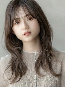 ドットハリス(.Hallis) 大人かわいい/小顔/ミディアムレイヤー/20代30代40代