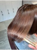 髪質改善×チョコレートブラウン韓国風カラー［東陽町］