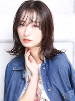 クラッチ 天王寺(CLUTCH)&nbsp;大人可愛い小顔美髪ツヤ髪こなれヘア似合わせカット外ハネA3