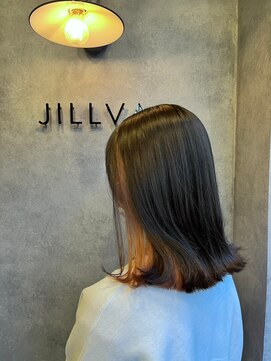 ナンバー ジルバ 立川(N° jillva) フェイスフレーミング/オレンジ