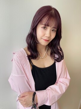 ルル(LuLu by KENJE) ラベンダーピンク【藤沢/ヘッドスパ/髪質改善/イノアカラー】