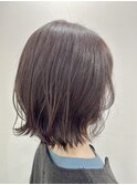 大人の外ハネボブ/髪質改善/30代/40代/50代/ハイトーン