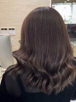 ラビス クローバー(Lovis clover)&nbsp;ブリーチ1回のベースにブリーチなしでココアベージュ♪あゆむ