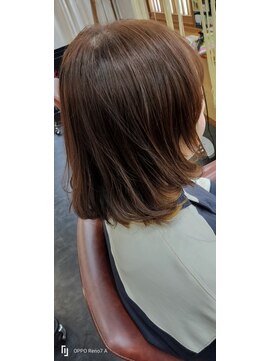 ヒトリシズカ 小顔レイヤーにハイライト☆