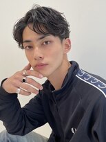 ツーダブルバイフィフス 西梅田店(WW.. by fifth)&nbsp;メンズパーマツイストスパイラルパーマセンターパート刈り上げ