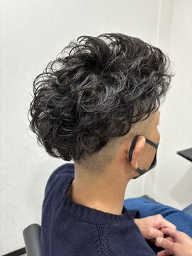 セカンド(Second) Second   ×　メンズパーマ