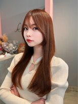 クム(kumu) 【kumu】ロングレイヤー/ぱっつん前髪/栄/名古屋.