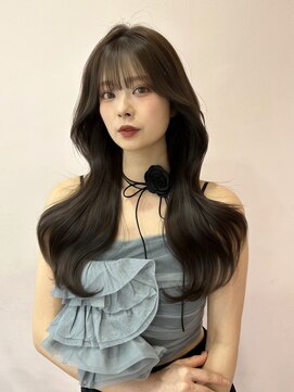 ボタン シブヤ(VOTAN SHIBUYA) 韓国ヘア/顔まわりカット/前髪あり/くびれヘア/