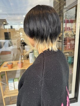 ナンバー 竪町(number+) 20代30代大人可愛いインナカラーブランドウルフ