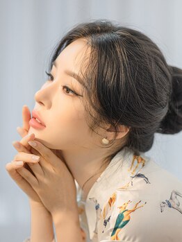 オンド(ONDO)の写真/【韓国感UPな顔周りカット】高度な技術で魅せる、細かいディテールまでこだわった顔周りカットで韓国感UP◎