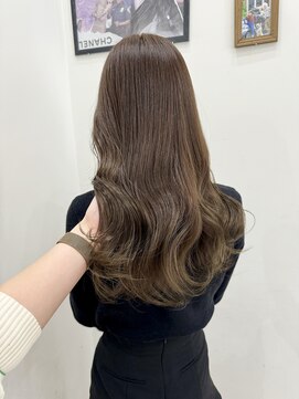 ロックス バイ マグ 松本(rocks BY MAG) ことりベージュミルクティーベージュシースルーカラー大人可愛い