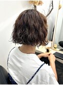ボブパーマプードルパーマレイヤーパーマスパイラル奥東巧真