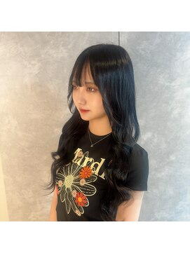 ガルボヘアー 名古屋栄店(garbo hair) 黒髪ロング10代20代プルエクステ丸ごとカラー