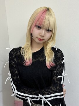 ベル(BEL) 【デザインカラー】ポイントカラー×ブロンド