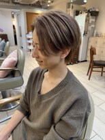 テトラ バイ ネオリーブ 横浜西口店(tetra by neolive)&nbsp;横浜★センターパートのケアブリーチ