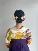 松山市/20代/30代/40代/2025年卒業式ヘアセット