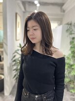 オウル(Owll)&nbsp;◆◇大人可愛いヘア　鎖骨ミディベージュカラー◇◆