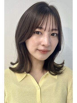 ガーデン 銀座(GARDEN) ミディアムレイヤー/イメチェン/美髪/外ハネボブ/ワイドバング