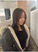 【 YUCCA 】大人可愛い/オリーブベージュ/レイヤーカット
