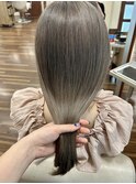 オリーブグレージュ×髪質改善トリートメント