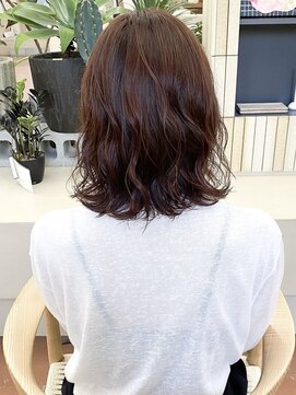 パークレーン アイス イヴェン(park lane ICI yeven) ブリーチなしダブルカラー明るめブラウンベージ20代30代40代ボブ