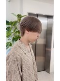 明るすぎないブリーチカラー
