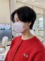 アグ ヘアー ヌーク 長野中御所店(Agu hair neuk)&nbsp;ハンサムショートで可愛さの中にクールさを。