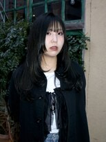 ヘアサークルジープ 千舟町店(hair circle geep) カーキグレージュ×姫カットレイヤー